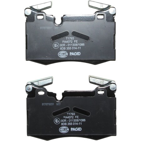 Pagid Brakes Disc Brake Pad, 355014111 355014111